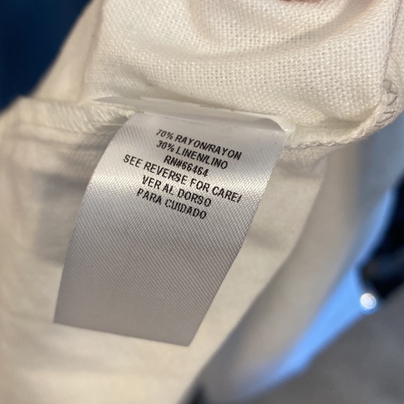 Tri- Color Linen Dress - Picture 5 of 7